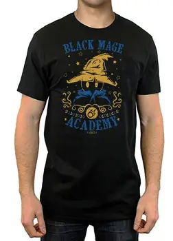 

Black Mage Academy T-Shirt Final Fantasy Harajuku Men Women Vintage Casual Ulzzang Gothic Vogue Short Sleeve Summer Tops Tees
