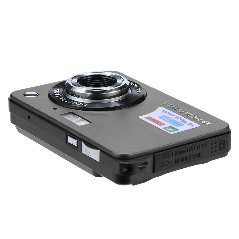 2.7HD экран Цифровая камера 18MP анти-встряхивание распознавание лица видеокамера пустой анти-встряхивание улыбка захват 8X цифровой зум