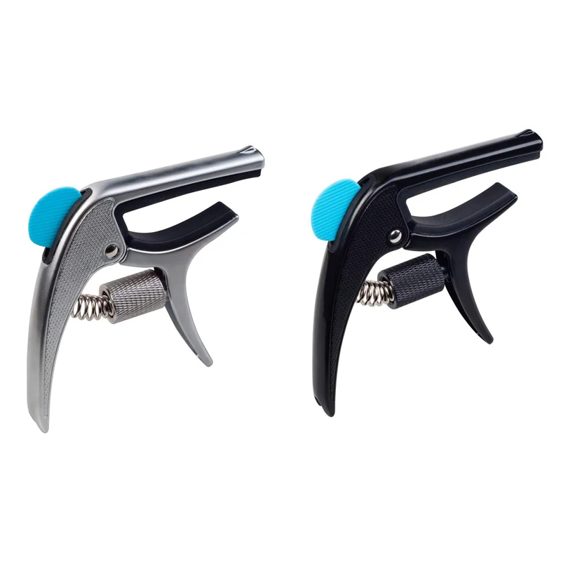 

Guitar Capo Adjustable Tension Capo for Acoustic Guitar with Picks Holder Slot Solid and Durable