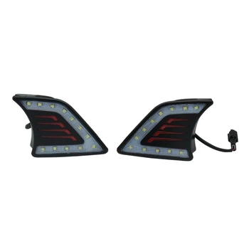 

2Pcs for Toyota Hilux 12-15 Daytime Running Light Modified Corolla Fog Light LED Daytime Running Light