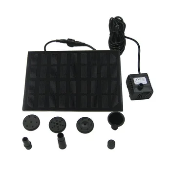 

1.8W Solar Power Brushless Water Pump 9V Motor Fountain Garden Mini Pool Landsacape Outdoor Pond Decor Aquarium kit Fish Tank