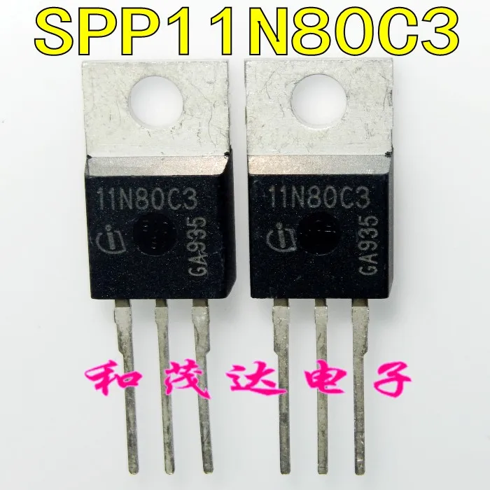 5 шт./SPP11N80C3 11N80C3-220 800V11A TO220