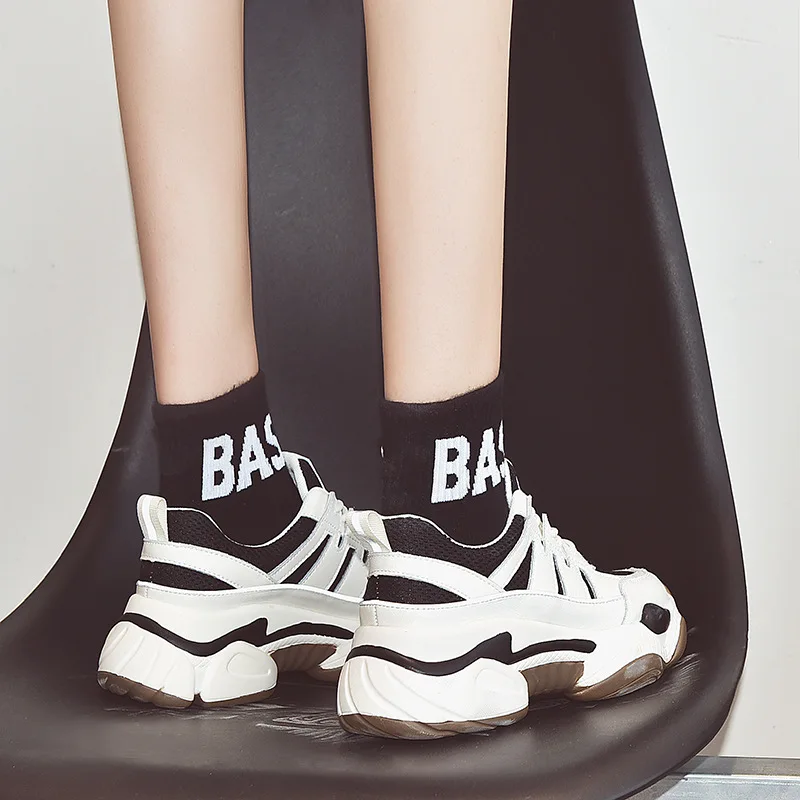 

INS Fashion Super Fire Dad Shoes Women's 2019 Summer Korean-style New Style Versatile Thick Bottomed WOMEN'S Shoes Online Celebr