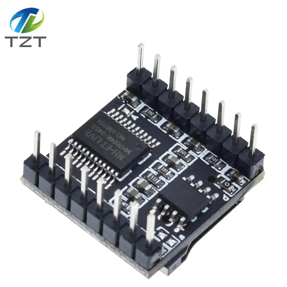 Мини модуль MP3 плеера карта TF U диск мини mp3 плеер аудио голосовой плата для Arduino UNO