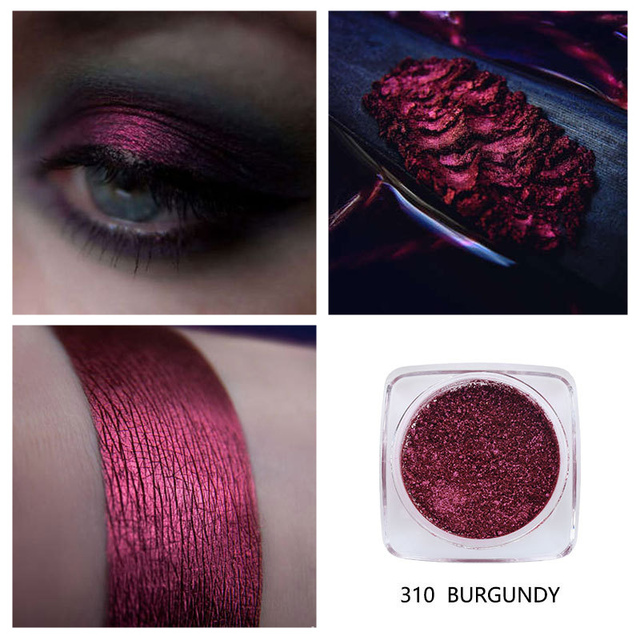 12 Color Glitter Pigment Eyeshadow Long Lasting Shiny Eye Shadow Makeup Palette Waterproof Easy To Color Shimmer Shadows