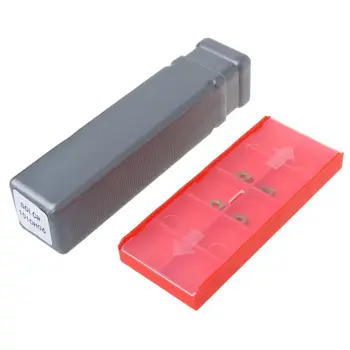 

1Set Metal External Grooving Tool Holder with Carbide Inserts Lathe Cutter Plate Lathe Turning Parting Tool Set
