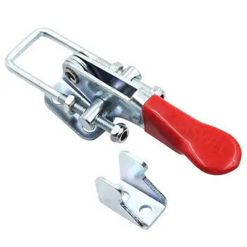 

50pcs Toggle Latch Catches Adjustable Spring Lock Clamp For Loaded Boxes Case