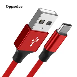 Oppselve Android кабели для мобильных телефонов 1 м 2 м Micro USB кабель для быстрой зарядки Micro зарядный кабель для samsung Xiaomi huawei телефонный провод