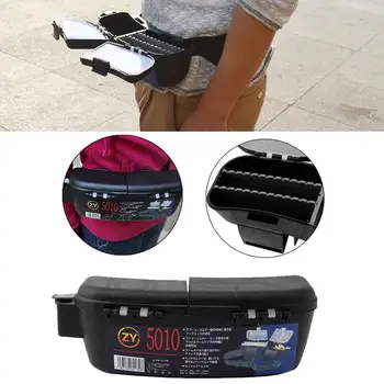 

Lures Storage Case Box Bag Bag Hangers Fishing Tackle Hooks Box Belt Lure Waist Plastic Waterproof Spoons Strap