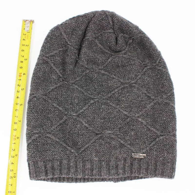 ALTOBEFUN Skullies Beanie, Мужская зимняя шапка, шапки из искусственного меха, теплая мешковатая вязаная шапка, шапки для взрослых, вязаная Толстая шапка для женщин, BHT137