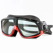Взрослые плавательные очки большая коробка водонепроницаемые противотуманные плавательные очки удобные силикагель гелевые очки плавательные очки