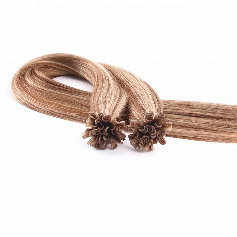CBH Beauty 100% Human Remy Hair Nail Tip 20inch Piano color 8/60 100gram