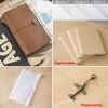 Hot Sale 100% Genuine Leather Notebook Handmade Vintage Cowhide Diary Journal Sketchbook Planner TN travel notebook cover ► Photo 3/6