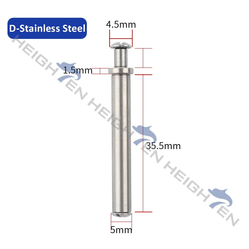 HEIGHTEN Fishing Reel Shaft Handle Knob DIY Tackle Fishing Rod Building for Shimano Spinning Baitcasting Reel Fishing Accessory