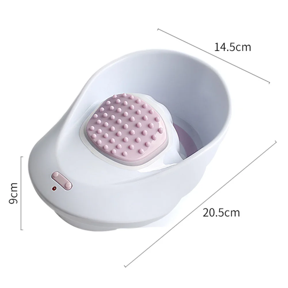 Cleaning With Air Bubble Vibrational Massage Electric Manicure Bowl Soak Nail SPA Easy Operate Hand Home Portable Relaxtion ABS