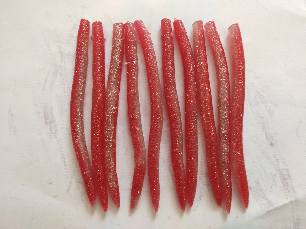 

Silicone Soft Stick Lures Creature Baits Earthworm 225mm 6.5g Wobblers Fishing Tackles S0031