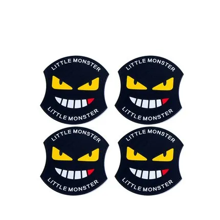 4pcs setb A Для peugeot 2008 308 3008 408 4008 508 5008 бампер высокого качества мягкий клей дверная Чаша Ручка автомобильный Стайлинг - Цвет: 4pcs setb A