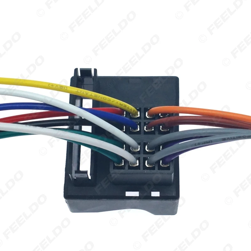FEELDO 5 шт. стерео жгут проводов для Audi/BWM/Volkswagen/Mini/Dodge/установка Aftermarket стерео# FD-3033