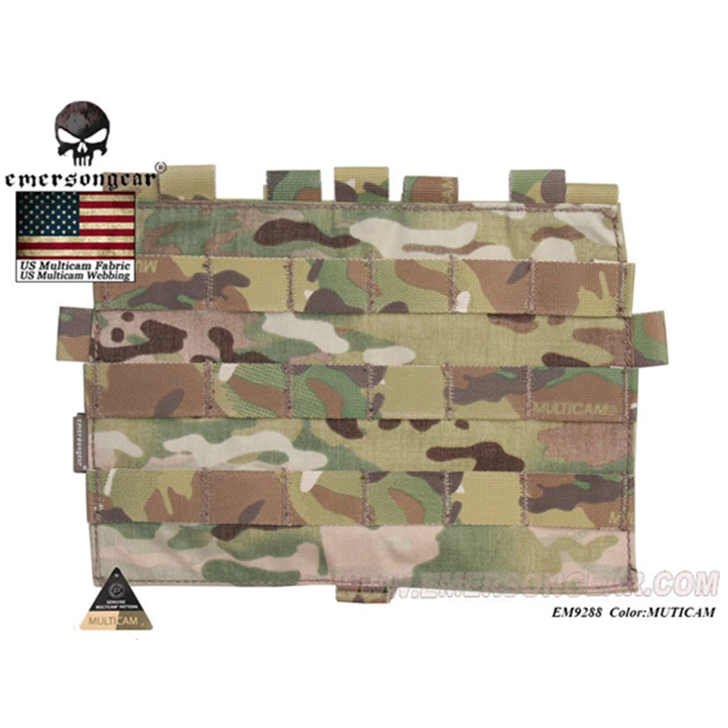 Emersongear Emerson CP стильная Съемная передняя панель MOLLE тактическая модульная платформа для AVS& JPC2.0 жилет 500D Cordura