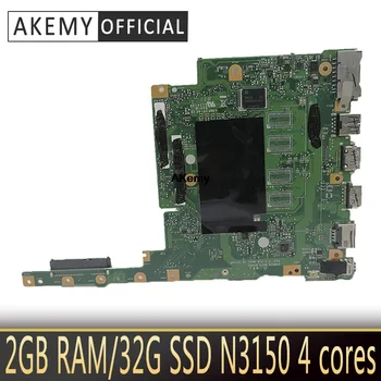 

E502SA Laptop Motherboard For ASUS Suitable for 15" laptops E502SA E502S Mianboard W/( N3150 4 cores CPU+2GB RAM+ 32G SSD )