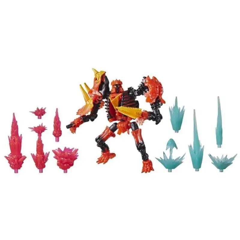 

Transformer War for Cybertron Generations Selects Deluxe WFC-K39 Tricranius Beast Power Fire Blasts Collection Action Figure Toy