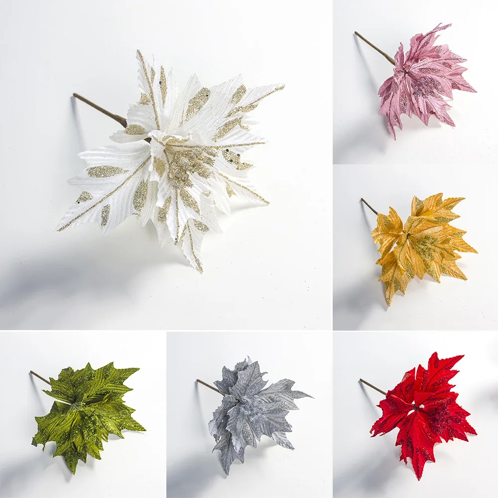 Restaurant Simulation Flower Holiday Festive Christmas Decorations Leaf