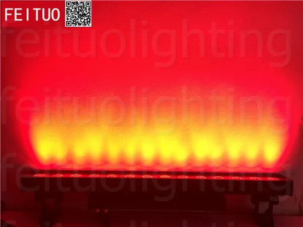 E-4pcs-12pcs+ чехол с точечным управлением 14x30 Вт rgb 3 в 1 Светодиодная омывающая лампа Настенный светильник уличный ip65 светодиодный stirp сценический светильник