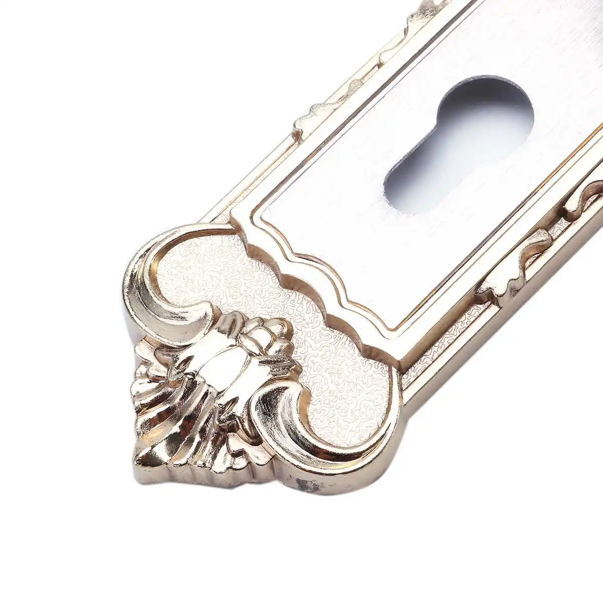 Fashion Antique Security Home Door Entry Handle Dual Latch Locks Set with 3 Keys