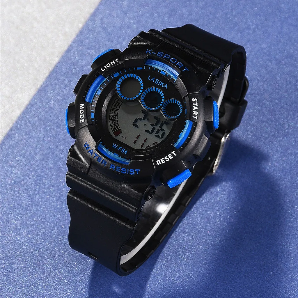 Relogio masculino новые модные камуфляжные часы простые мужские водонепроницаемые спортивные электронные часы