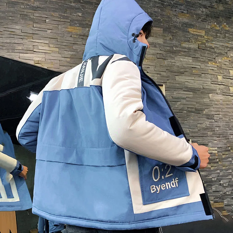 90% OFF Winter Jacket Men Mid-length Thick Parka 2019 New High Quality Male Outdoor Sports Hooded Coat Bomber Jackets Plus Size 4XL