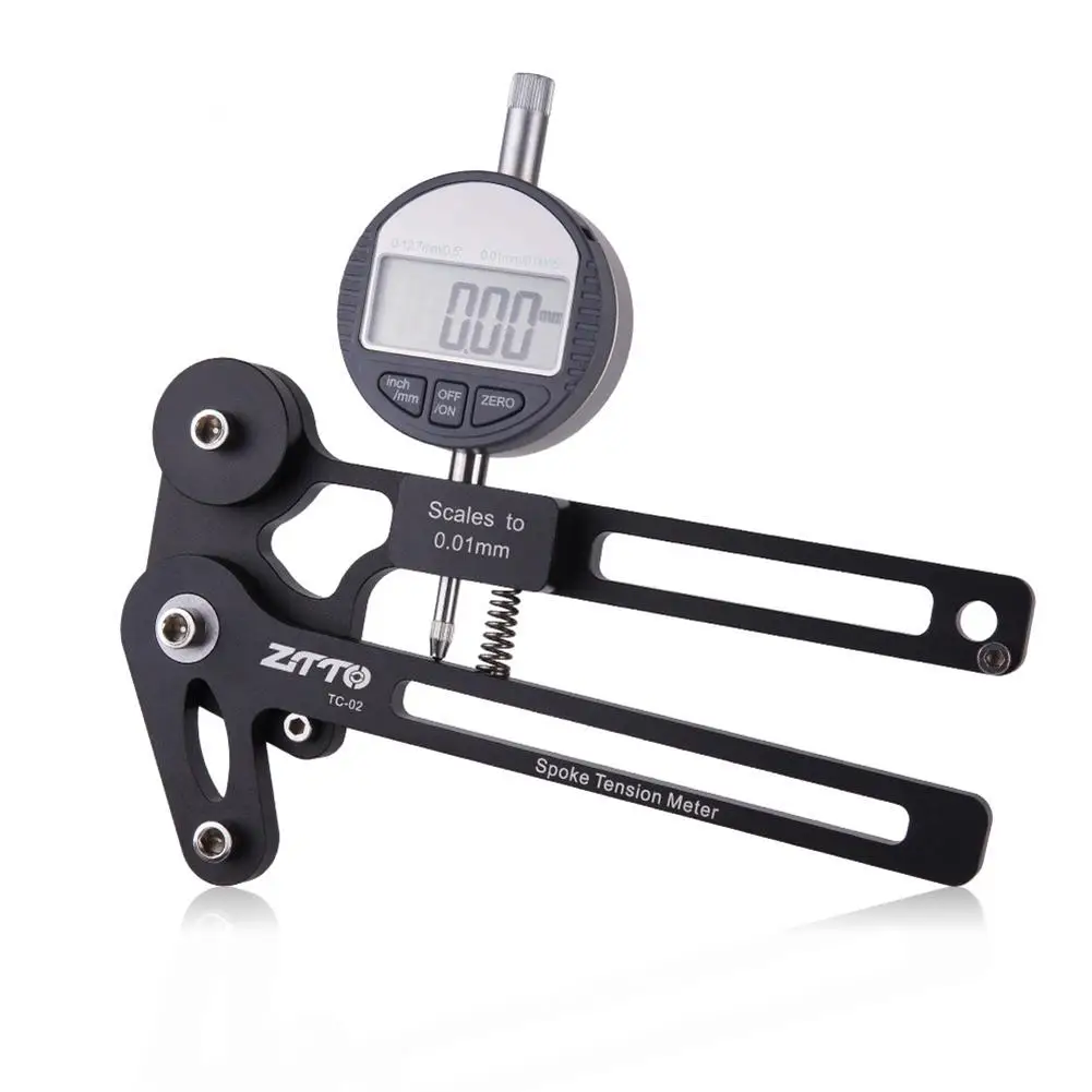  MTB Bicycle Tool Spoke Tension Meter Electronic Watch Wire Tension Adjustment Wheel Set Correction 