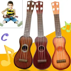 Детей детские развивающие мудрость развития мини-небольшой Пластик моделирование Гавайская гитара Классическая гитара музыкальный