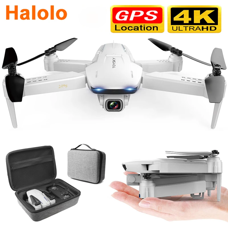 Дрон S162 с GPS 4K HD 1080P Wi-Fi FPV 20 минут полета | Игрушки и хобби