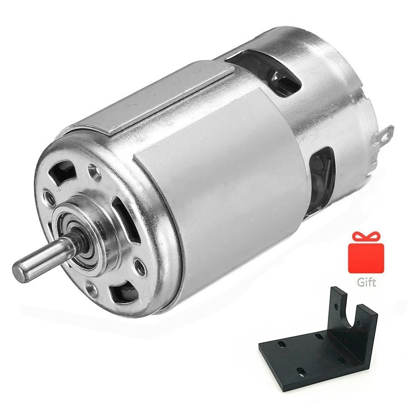 ELEG DC 12V 36V 24V 3500 9000 об/мин 775 мотор шариковый подшипник большой высокий крутящий
