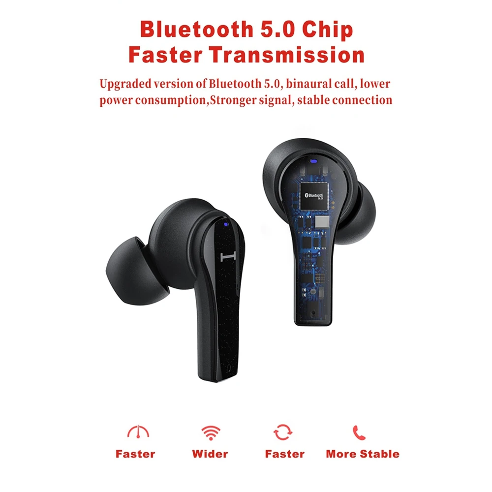 wireless earphones Original Lenovo QT82 Ture Wireless Earbuds Touch Control Bluetooth Earphones Stereo HD Talking With Mic Wireless Headphones swimming headphones