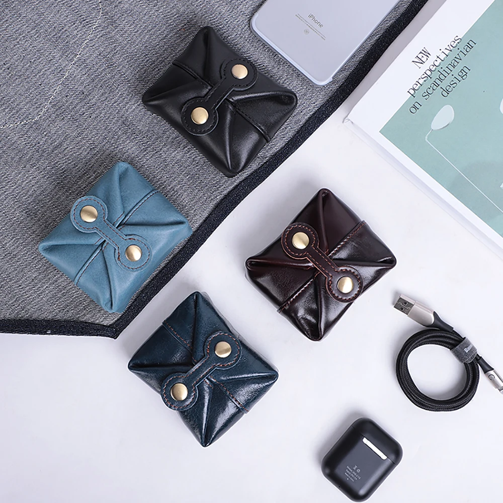 Genuine Leather Coin Purse Wallet for Women Coin Purse Coin Wallet Change Bag Women Wallet Card Wallet