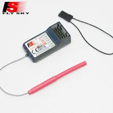 FlySky FS-R6B 2.4Ghz 6CH RC AFHDS FS R6B Receiver for i6 i10 T6 CT6B TH9x Transmitter Remote Control Parts fly sky 2 4g fs ct6b 6 ch channel radio model rc transmitter receiver control zjf