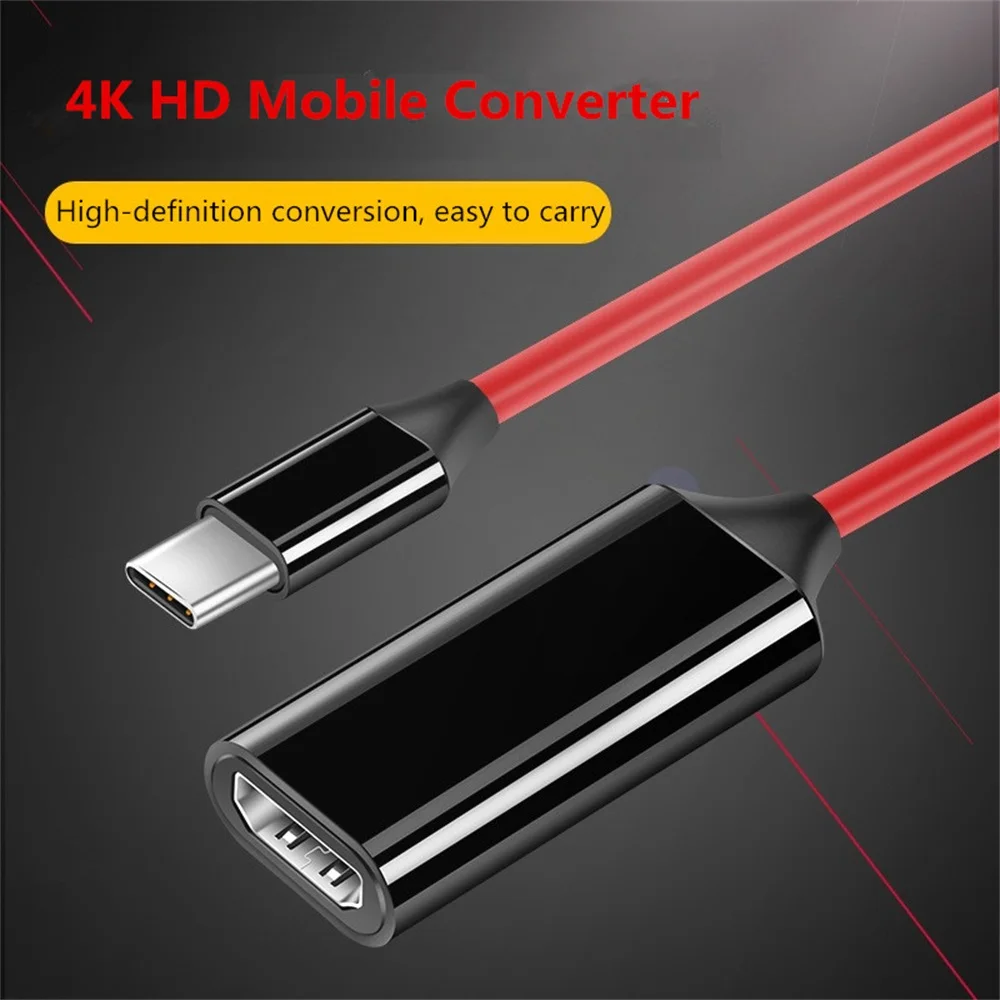 Usb type C к HDMI 4K кабель адаптер мужчин и женщин конвертер для MacBook PRO samsung S9 S10 huawei mate 20 p30 pro Thunderbolt