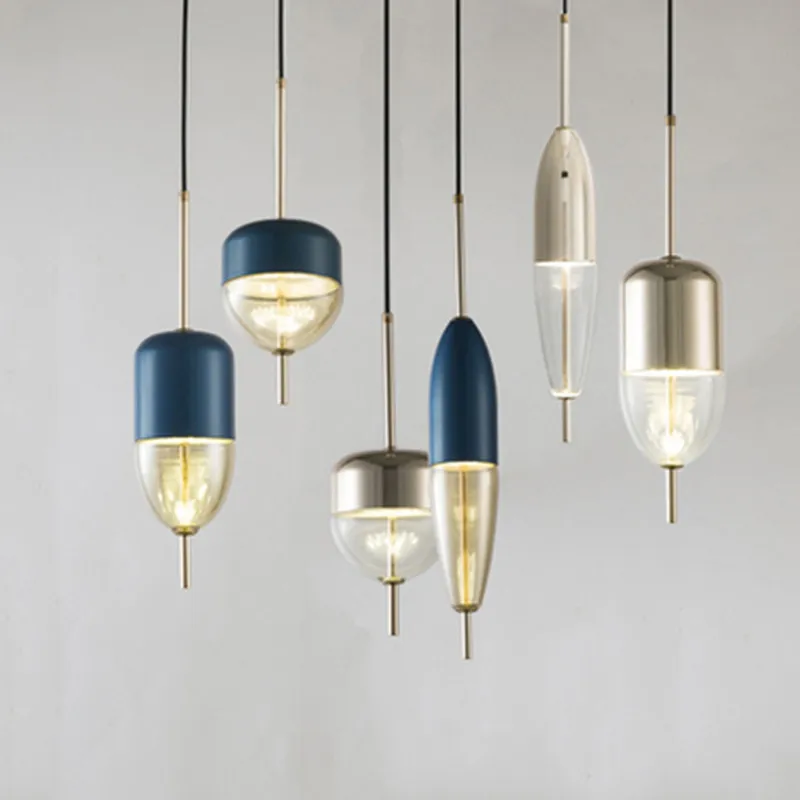 

LED Postmodern Nordic Iron Glass Bubbles Designer LED Lamp LED Light.Pendant Lights.Pendant Lamp.Pendant light For Dinning Room