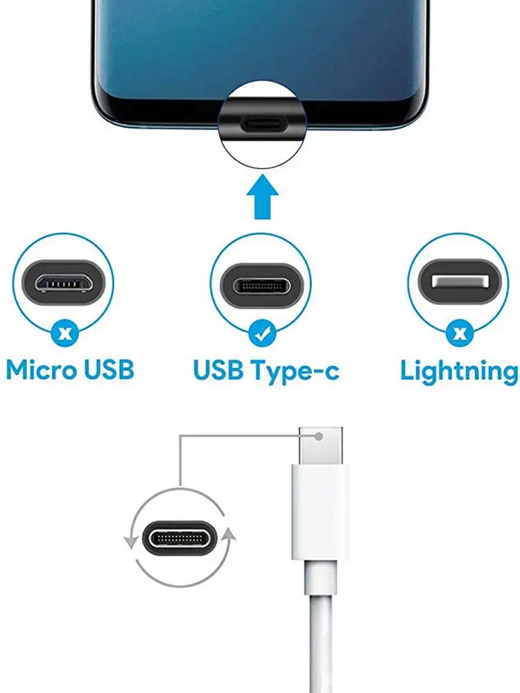 Usb type-C кабель USB A-USB C Быстрая зарядка type-C шнур для samsung Galaxy S10/S9/S9+/S8/S8+ Note 9/8 nintendo Switch iPad