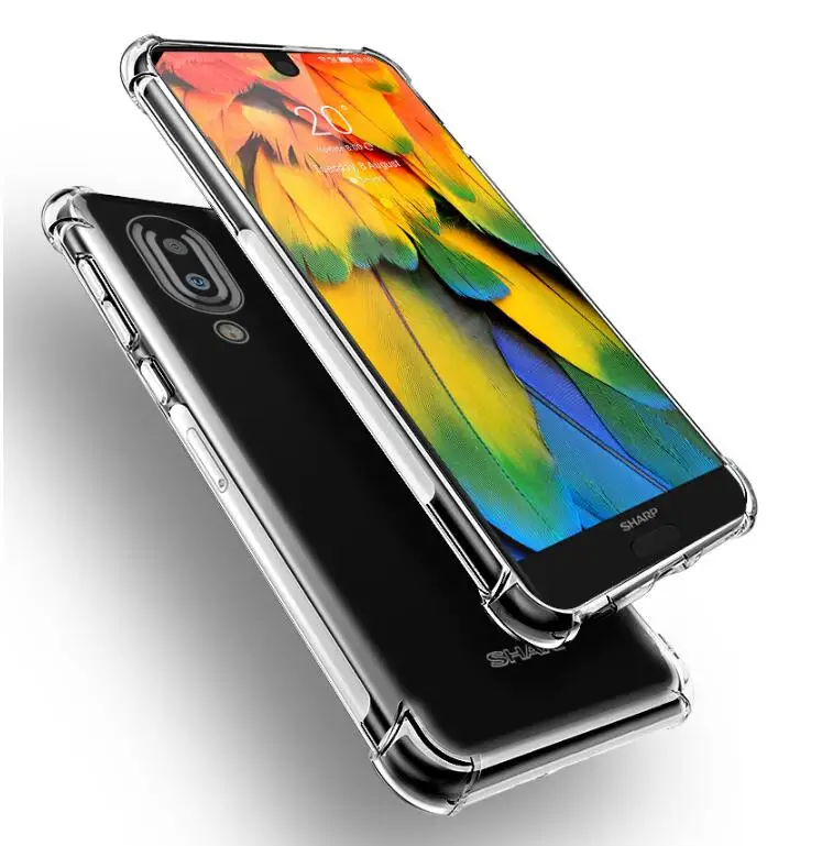 Противоударный мягкий ТПУ чехол для SHARP AQUOS S3 R2 чехол для SHARP AQUOS S2 C10 задняя крышка чехол
