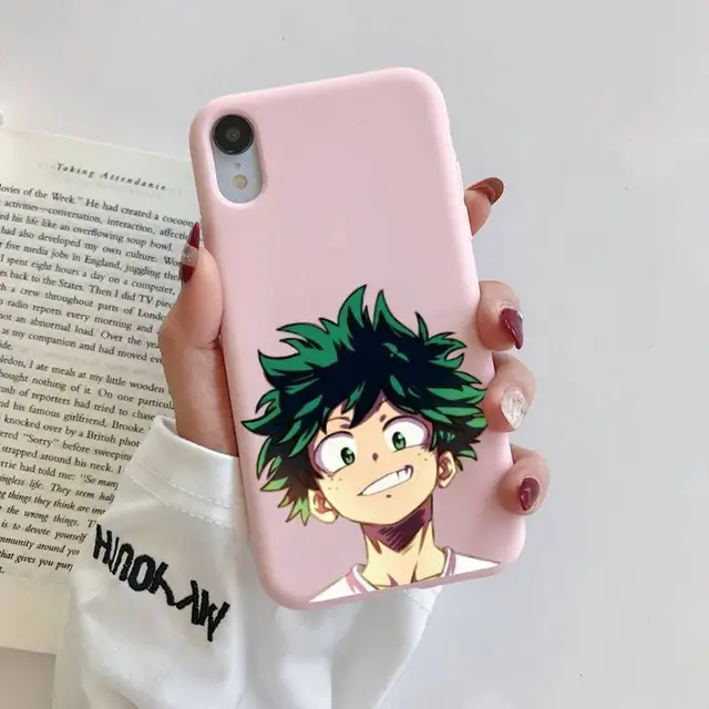 Anime My Hero Academia Midoriya Izuku Phone Case for iphone 13 11 12 mini pro max 7 8 plus 6 6s x xs max xr coque a6