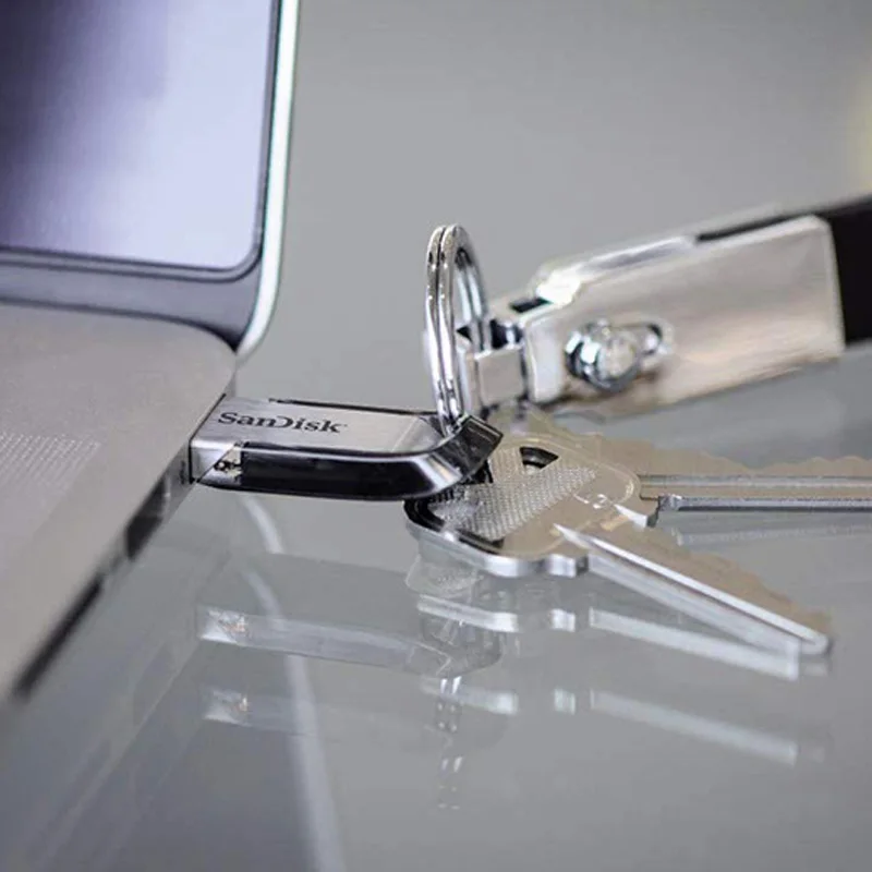 Sandisk флешка флешки usb флешка USB флэш 16 ГБ 32 64 128 256 Подлинная Ultra Flair USB 3,0 Металл DJ OTG Тип C DIY логотип диск на ключе флешки