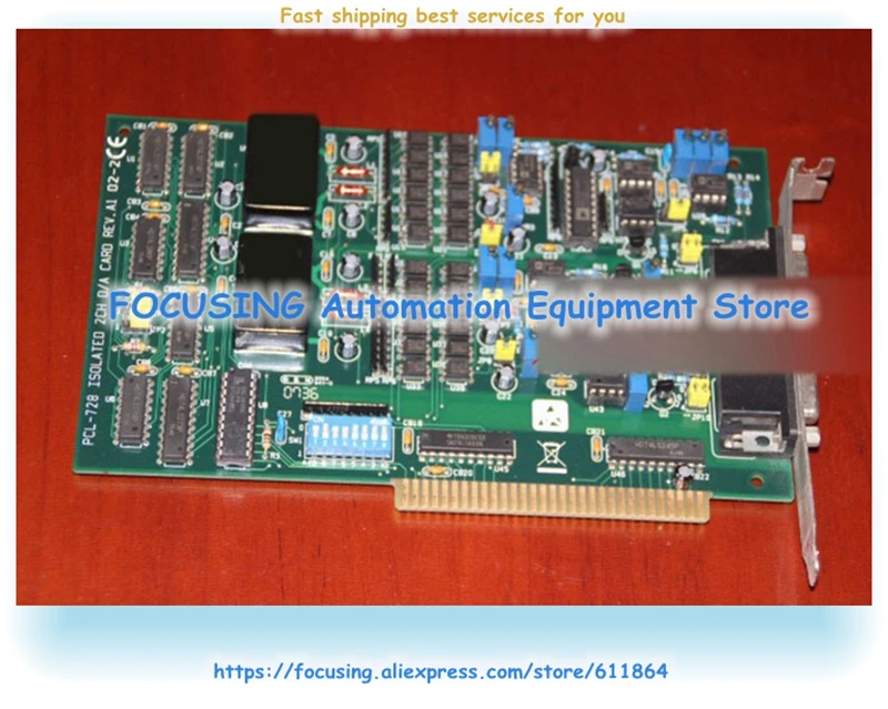 PCL-728 REV: A1 шина ISA промышленная карта захвата