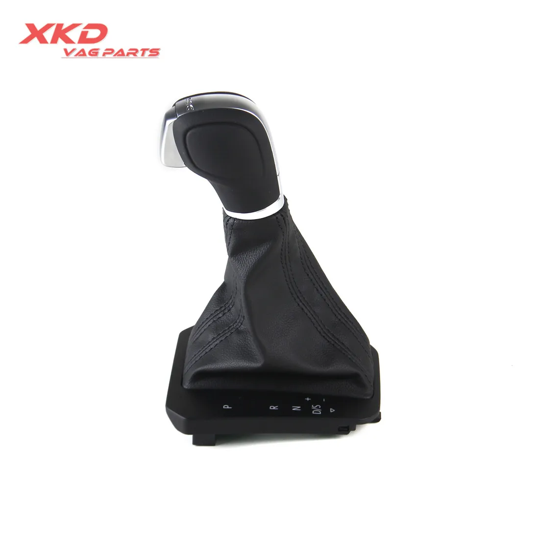 Leather Gear Lever Selector Black DSG Fit For V-W T-Roc 18-19 2GA713123A 2GA 713 123A | Автомобили и мотоциклы