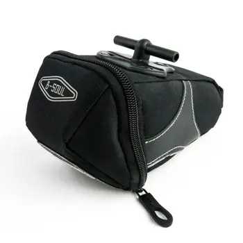 

Small Size Waterproof Oxford Cloth Bike Saddle Bag Water Resistant Back Seat Bicycle Bag Cycling Accessories