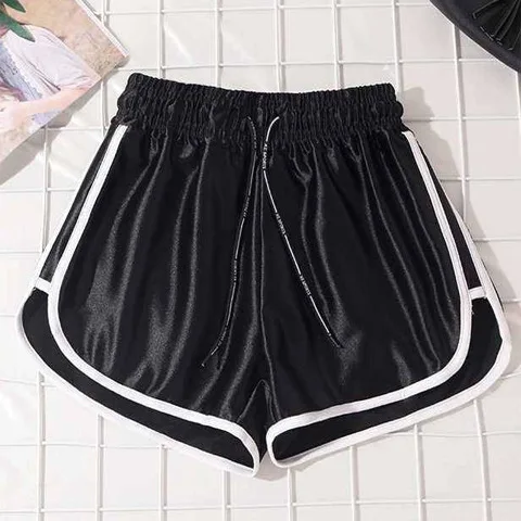 

Sports Leisure Pajamas Shorts Women's Korean-style Large Size Running Yoga Wide-Leg Beach Loose-Fit Fitness High-waisted Student