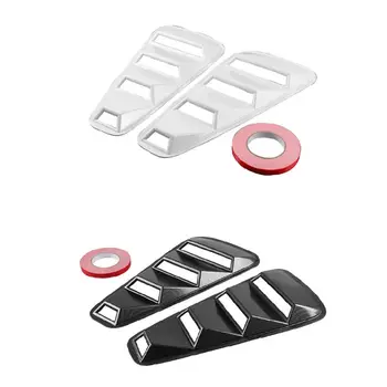 

2pcs Car Engine Hood Air Intake Scoop Bonnet Cover ffor Ford for Mustang 05-09 23GC