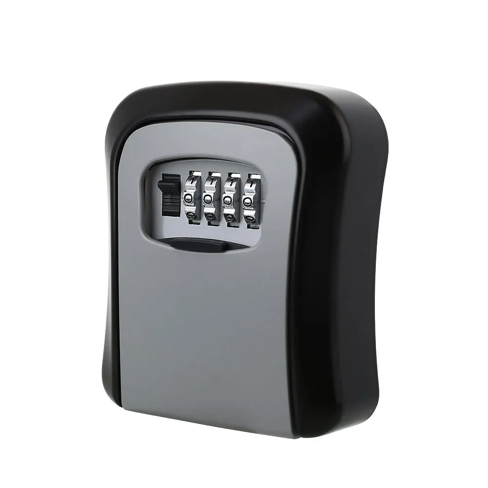 

High-grade Safe Secure Wall-Hanging Mounted Metal Password Key Box Case
