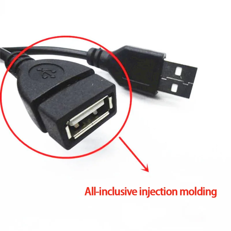 1,5 м/1 м/0,7 м/0,6 м USB 2,0 папа-мама удлинитель Соединительный кабель адаптер для передачи данных ноутбук дополнительное Расширение зарядный кабель